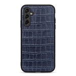 Custodia per telefono in vera pelle con trama di coccodrillo, For Samsung Galaxy A14 5G, For Samsung Galaxy S23+ 5G, For Samsung Galaxy S23 Ultra 5G