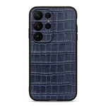 Custodia per telefono in vera pelle con trama di coccodrillo, For Samsung Galaxy A14 5G, For Samsung Galaxy S23+ 5G, For Samsung Galaxy S23 Ultra 5G