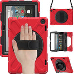 Custodia per tablet protettiva per tutto il corpo in silicone morbido per PC rigido, For Amazon Fire HD 8 2022