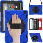 Custodia per tablet protettiva per tutto il corpo in silicone morbido per PC rigido, For Amazon Fire HD 8 2022