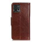 Custodia per cellulare in pelle a conchiglia con texture nappa, For Motorola Moto G72, For Xiaomi Redmi Note 12 Pro+ China, For Huawei nova 10 SE