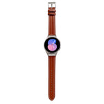Cinturino scanalato in vera pelle, For Samsung Galaxy Watch5 40mm / 44mm