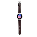 Cinturino scanalato in vera pelle, For Samsung Galaxy Watch5 40mm / 44mm