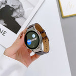 Cinturino scanalato in vera pelle, For Samsung Galaxy Watch5 40mm / 44mm