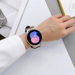 Cinturino scanalato in vera pelle, For Samsung Galaxy Watch5 40mm / 44mm