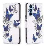 Custodia per telefono in pelle con motivo a disegno colorato, For Samsung Galaxy A54 5G