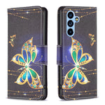 Custodia per telefono in pelle con motivo a disegno colorato, For Samsung Galaxy A54 5G