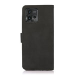 KHAZNEH Custodia per telefono in pelle con trama opaca, For Motorola Moto G72, For Xiaomi Redmi Note 12 Pro+ China, For Huawei nova 10 SE