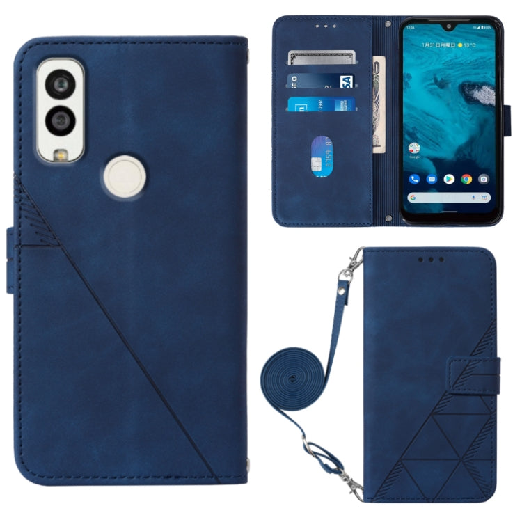 Custodia per cellulare in pelle con flip in rilievo 3D a tracolla, For Infinix Smart 6 Plus X6823, For Kyocera Android One S9, For Kyocera Qua Phone QX KYV42, For Motorola Moto E22 4G / E22i 4G