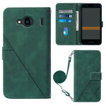Custodia per cellulare in pelle con flip in rilievo 3D a tracolla, For Infinix Smart 6 Plus X6823, For Kyocera Android One S9, For Kyocera Qua Phone QX KYV42, For Motorola Moto E22 4G / E22i 4G