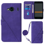 Custodia per cellulare in pelle con flip in rilievo 3D a tracolla, For Infinix Smart 6 Plus X6823, For Kyocera Android One S9, For Kyocera Qua Phone QX KYV42, For Motorola Moto E22 4G / E22i 4G