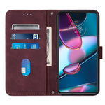 Custodia per cellulare in pelle con flip in rilievo 3D a tracolla, For Motorola Moto Edge 30 Pro / Edge+ 2022, For Nokia C2 2ND Edition, For Nokia C21, For Nokia C21 Plus