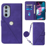 Custodia per cellulare in pelle con flip in rilievo 3D a tracolla, For Motorola Moto Edge 30 Pro / Edge+ 2022, For Nokia C2 2ND Edition, For Nokia C21, For Nokia C21 Plus