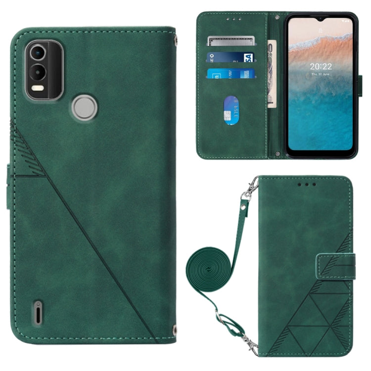 Custodia per cellulare in pelle con flip in rilievo 3D a tracolla, For Motorola Moto Edge 30 Pro / Edge+ 2022, For Nokia C2 2ND Edition, For Nokia C21, For Nokia C21 Plus
