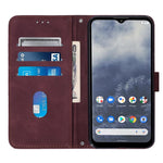Custodia per cellulare in pelle con flip in rilievo 3D a tracolla, For Nokia G100, For Nokia G400, For OPPO A17 4G, For OPPO A55S 5G CPH2309 JP Edition