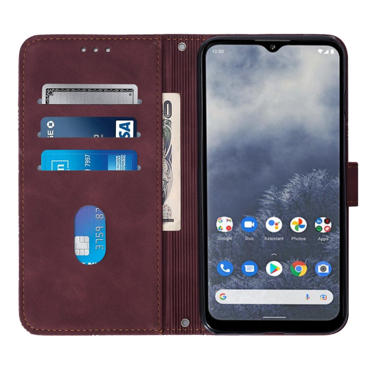 Custodia per cellulare in pelle con flip in rilievo 3D a tracolla, For Nokia G100, For Nokia G400, For OPPO A17 4G, For OPPO A55S 5G CPH2309 JP Edition