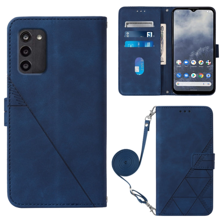 Custodia per cellulare in pelle con flip in rilievo 3D a tracolla, For Nokia G100, For Nokia G400, For OPPO A17 4G, For OPPO A55S 5G CPH2309 JP Edition