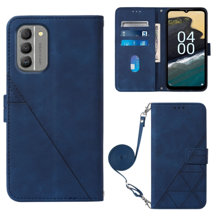 Custodia per cellulare in pelle con flip in rilievo 3D a tracolla, For Nokia G100, For Nokia G400, For OPPO A17 4G, For OPPO A55S 5G CPH2309 JP Edition
