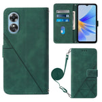 Custodia per cellulare in pelle con flip in rilievo 3D a tracolla, For Nokia G100, For Nokia G400, For OPPO A17 4G, For OPPO A55S 5G CPH2309 JP Edition