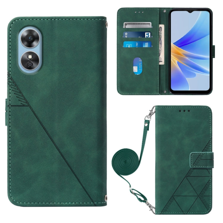 Custodia per cellulare in pelle con flip in rilievo 3D a tracolla, For Nokia G100, For Nokia G400, For OPPO A17 4G, For OPPO A55S 5G CPH2309 JP Edition