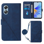 Custodia per cellulare in pelle con flip in rilievo 3D a tracolla, For Nokia G100, For Nokia G400, For OPPO A17 4G, For OPPO A55S 5G CPH2309 JP Edition