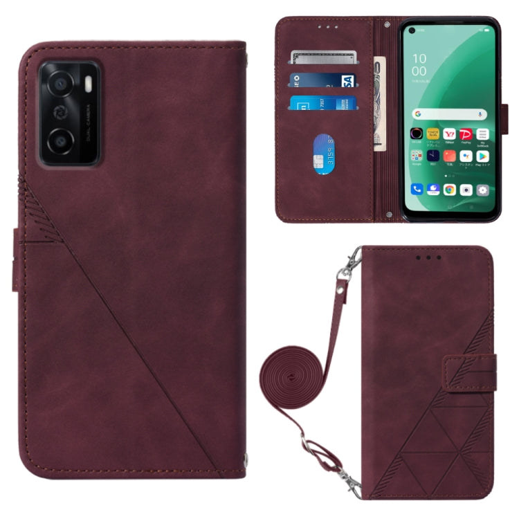 Custodia per cellulare in pelle con flip in rilievo 3D a tracolla, For Nokia G100, For Nokia G400, For OPPO A17 4G, For OPPO A55S 5G CPH2309 JP Edition