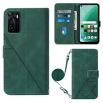 Custodia per cellulare in pelle con flip in rilievo 3D a tracolla, For Nokia G100, For Nokia G400, For OPPO A17 4G, For OPPO A55S 5G CPH2309 JP Edition