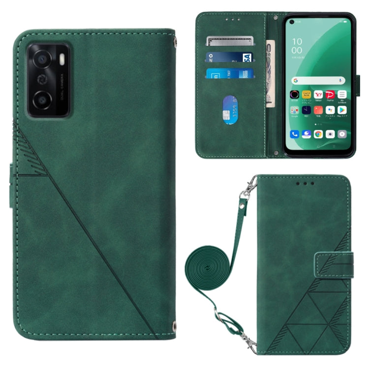 Custodia per cellulare in pelle con flip in rilievo 3D a tracolla, For Nokia G100, For Nokia G400, For OPPO A17 4G, For OPPO A55S 5G CPH2309 JP Edition