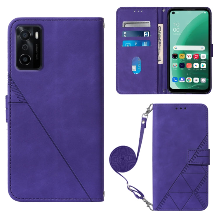 Custodia per cellulare in pelle con flip in rilievo 3D a tracolla, For Nokia G100, For Nokia G400, For OPPO A17 4G, For OPPO A55S 5G CPH2309 JP Edition