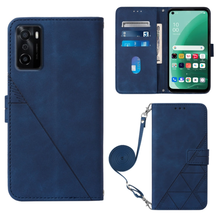 Custodia per cellulare in pelle con flip in rilievo 3D a tracolla, For Nokia G100, For Nokia G400, For OPPO A17 4G, For OPPO A55S 5G CPH2309 JP Edition
