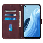 Custodia per cellulare in pelle con flip in rilievo 3D a tracolla, For OPPO Reno7 A JP Edition, For Sony Xperia 5 IV, For TCL 30 5G / 30+ 5G, For TCL 30T T603DL