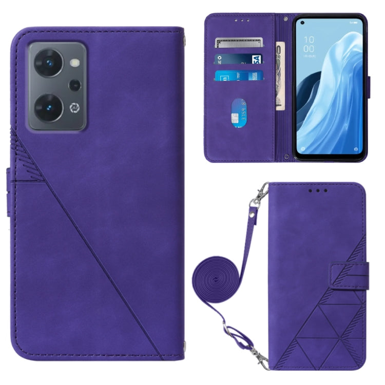 Custodia per cellulare in pelle con flip in rilievo 3D a tracolla, For OPPO Reno7 A JP Edition, For Sony Xperia 5 IV, For TCL 30 5G / 30+ 5G, For TCL 30T T603DL