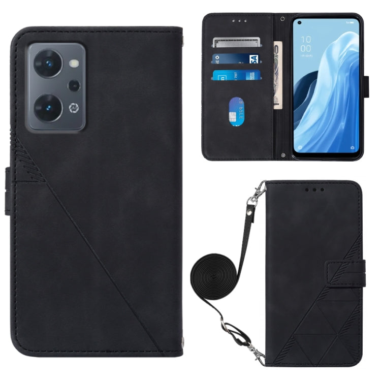 Custodia per cellulare in pelle con flip in rilievo 3D a tracolla, For OPPO Reno7 A JP Edition, For Sony Xperia 5 IV, For TCL 30 5G / 30+ 5G, For TCL 30T T603DL