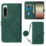 Custodia per cellulare in pelle con flip in rilievo 3D a tracolla, For OPPO Reno7 A JP Edition, For Sony Xperia 5 IV, For TCL 30 5G / 30+ 5G, For TCL 30T T603DL