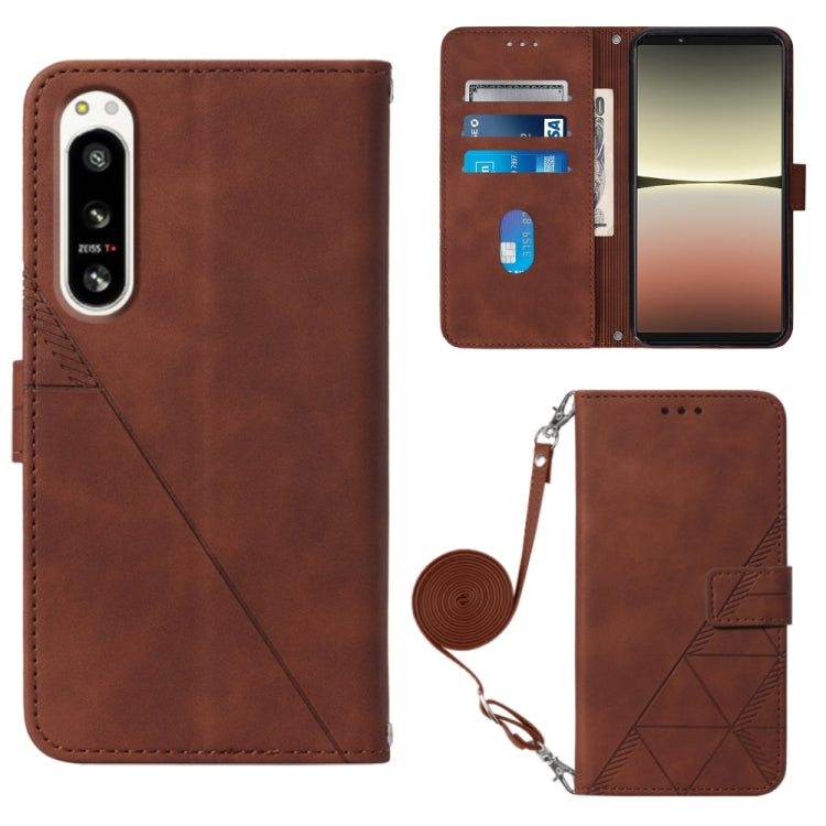 Custodia per cellulare in pelle con flip in rilievo 3D a tracolla, For OPPO Reno7 A JP Edition, For Sony Xperia 5 IV, For TCL 30 5G / 30+ 5G, For TCL 30T T603DL