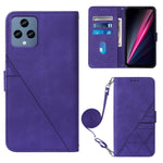 Custodia per cellulare in pelle con flip in rilievo 3D a tracolla, For TCL 30XL T701DL, For TCL Stylus 5G, For T-Mobile Revvl 6 5G, For T-Mobile Revvl 6 Pro 5G
