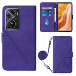 Custodia per cellulare in pelle con flip in rilievo 3D a tracolla, For ZTE Axon 40 Pro, For ZTE Axon 40 Ultra, For ZTE Consumer Cellular ZMAX 5G, For ZTE Nubia Z40S Pro