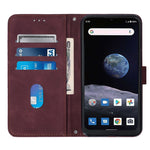 Custodia per cellulare in pelle con flip in rilievo 3D a tracolla, For ZTE ZMAX 11 Z6251, For Cubot Pocket, For Oukitel C31, For Tone E22