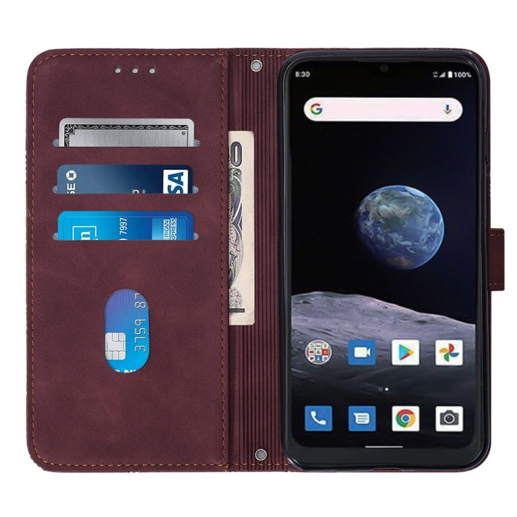 Custodia per cellulare in pelle con flip in rilievo 3D a tracolla, For ZTE ZMAX 11 Z6251, For Cubot Pocket, For Oukitel C31, For Tone E22