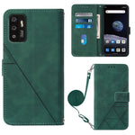 Custodia per cellulare in pelle con flip in rilievo 3D a tracolla, For ZTE ZMAX 11 Z6251, For Cubot Pocket, For Oukitel C31, For Tone E22