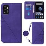 Custodia per cellulare in pelle con flip in rilievo 3D a tracolla, For ZTE ZMAX 11 Z6251, For Cubot Pocket, For Oukitel C31, For Tone E22