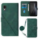 Custodia per cellulare in pelle con flip in rilievo 3D a tracolla, For ZTE ZMAX 11 Z6251, For Cubot Pocket, For Oukitel C31, For Tone E22