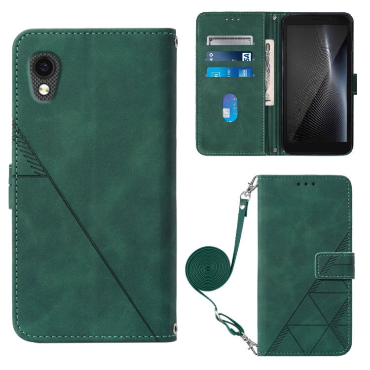 Custodia per cellulare in pelle con flip in rilievo 3D a tracolla, For ZTE ZMAX 11 Z6251, For Cubot Pocket, For Oukitel C31, For Tone E22