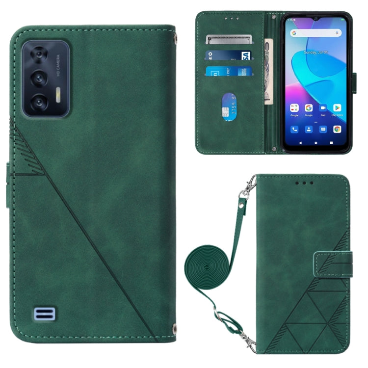 Custodia per cellulare in pelle con flip in rilievo 3D a tracolla, For ZTE ZMAX 11 Z6251, For Cubot Pocket, For Oukitel C31, For Tone E22