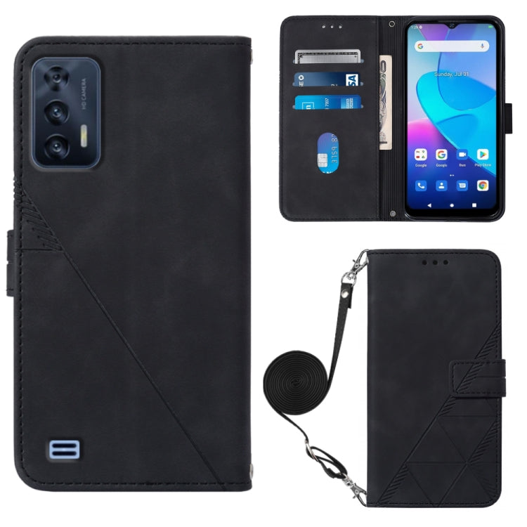 Custodia per cellulare in pelle con flip in rilievo 3D a tracolla, For ZTE ZMAX 11 Z6251, For Cubot Pocket, For Oukitel C31, For Tone E22