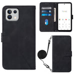 Custodia per cellulare in pelle con flip in rilievo 3D a tracolla, For ZTE ZMAX 11 Z6251, For Cubot Pocket, For Oukitel C31, For Tone E22
