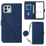 Custodia per cellulare in pelle con flip in rilievo 3D a tracolla, For ZTE ZMAX 11 Z6251, For Cubot Pocket, For Oukitel C31, For Tone E22