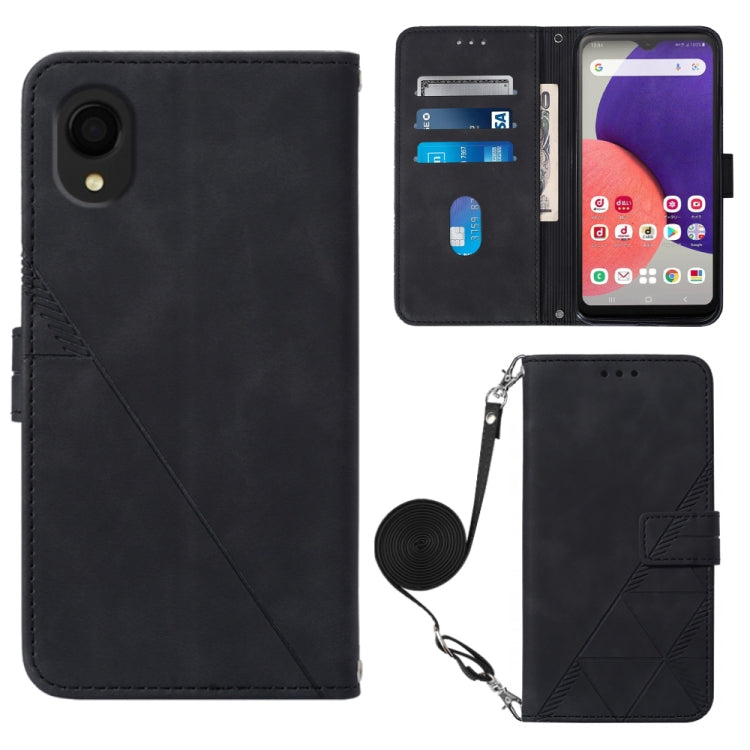 Custodia per cellulare in pelle con flip in rilievo 3D a tracolla, For Samsung Galaxy A14 5G, For Samsung Galaxy A22 5G JP Edition, For Samsung Galaxy A23E / A22E / A23S / A23 5G, For Samsung Galaxy S23 5G