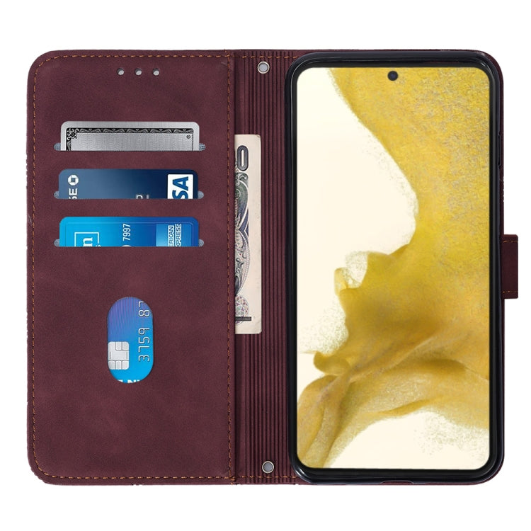Custodia per cellulare in pelle con flip in rilievo 3D a tracolla, For TCL 30 V 5G T781S / 30XE 5G, For TCL 30Z T602DL, For TCL 303, TCL 305i With fingerprint