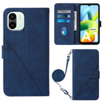 Custodia per cellulare in pelle con flip in rilievo 3D a tracolla, For Sharp Aquos Sense7 Plus, For Sharp Aquos Sense7 SH-V48, For Xiaomi Civi 2, For Xiaomi Redmi A1